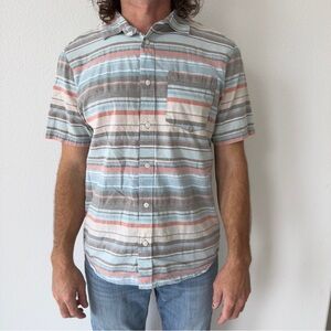 Vans Short Sleeve Button Down
